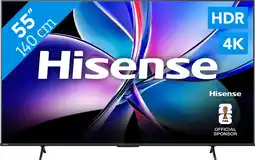 Coolblue Hisense 55 PRO QLED E7Q (2025) aanbieding