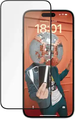 Coolblue PanzerGlass Ultra-Wide Fit Apple iPhone 15 Plus Protège-écran Céramique aanbieding