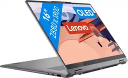 Coolblue Lenovo Yoga 7 2-en-1 OLED Copilot+ PC 16ILL10 83JT0024MB AZERTY aanbieding