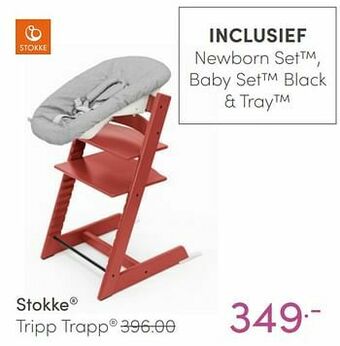 Baby & Tiener Stokke tripp trapp aanbieding