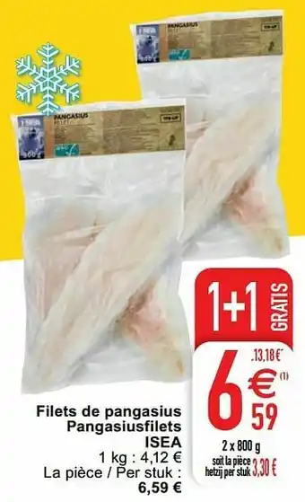Cora Filets de pangasius pangasiusfilets isea aanbieding