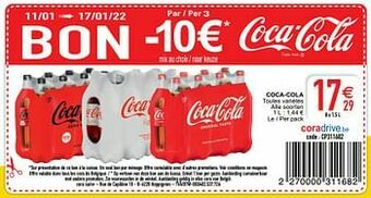Cora Coca-cola aanbieding