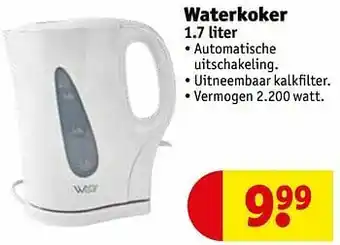 Kruidvat Waterkoker aanbieding