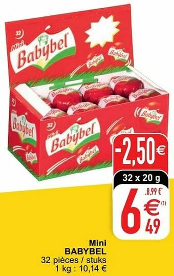 Cora Mini babybel aanbieding