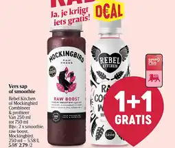Delhaize Vers sap of smoothie aanbieding