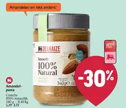 Delhaize Amandelpasta aanbieding