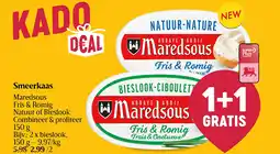 Delhaize Smeerkaas aanbieding