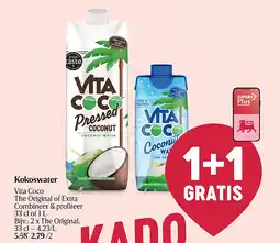 Delhaize Kokoswater aanbieding