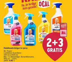 Delhaize Huishoudreiniger in spray aanbieding