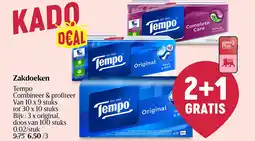 Delhaize Zakdoeken aanbieding