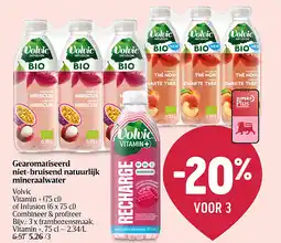 Delhaize Gearomatiseerd niet-bruisend natuurlijk mineraalwater aanbieding