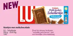 Delhaize Koekjes met melkchocolade aanbieding