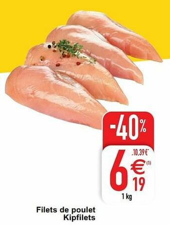 Cora Filets de poulet kipfilets aanbieding