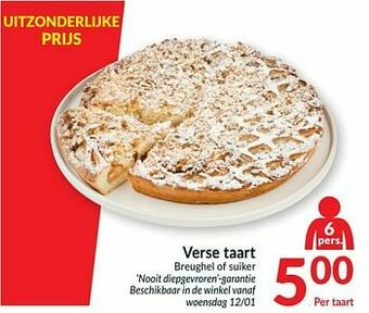 Intermarché Verse taart aanbieding