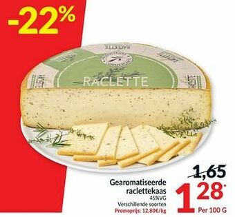 Intermarché Gearomatiseerde raclettekaas aanbieding