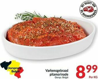Intermarché Varkensgebraad pitamarinade aanbieding