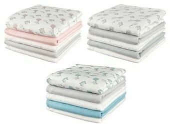 LUPILU® Hydrofiele doek, set van 5