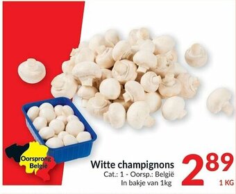 Intermarché Witte champignons aanbieding