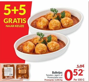 Intermarché Balletjes 100g aanbieding