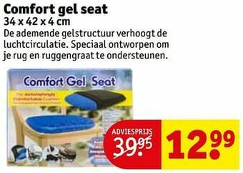 Kruidvat Comfort gel seat aanbieding