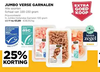 Jumbo Jumbo Verse Garnalen aanbieding