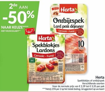 Intermarché Herta aanbieding
