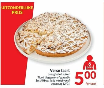 Intermarché Verse taart aanbieding