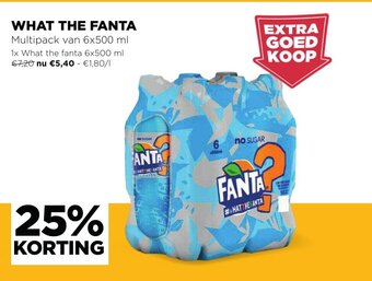 Jumbo What the Fanta aanbieding
