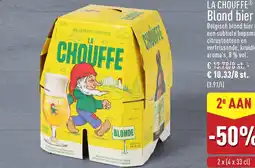ALDI La Chouffe Blond Bier aanbieding