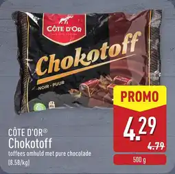 ALDI Côte D'Or Chokotoff aanbieding