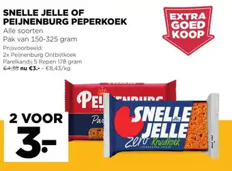 Snelle Jelle of Peijnenburg Peperkoek