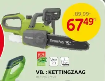Brico Central Park Kettingzaag aanbieding