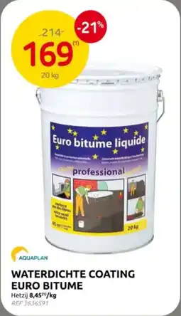 Brico Aquaplan Waterdichte Coating Euro Bitume aanbieding