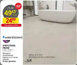 Brico Deco Mode Vinyltegel Prime aanbieding