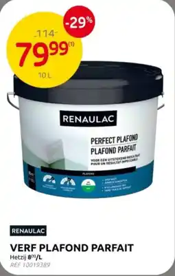 Brico Renaulac Verf Plafond Parfait aanbieding