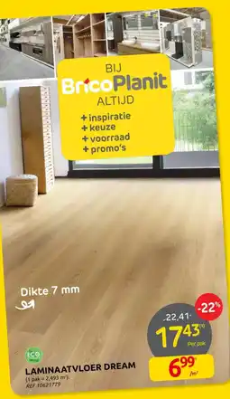 Brico Laminaatvloer Dream aanbieding