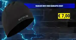 Decathlon Naadloze muts voor hardlopen aanbieding