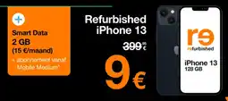 Orange Refurbished iPhone 13 aanbieding