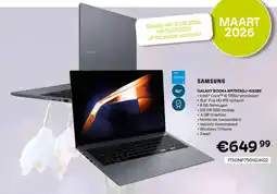 CompuDeals Samsung Galaxy Book4 NP750XGJ-KG2BE aanbieding