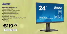 CompuDeals iiyama ProLite XUB2493PROLITE XUB2493HSU-B7 aanbieding