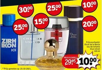 Oscar de la renta eau de toilette blue velvet