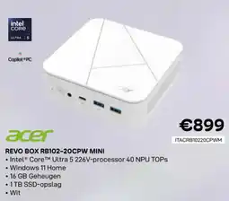 CompuDeals Acer revo box RB102-20CPW mini aanbieding