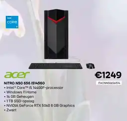 CompuDeals Acer nitro N50 656 I514560 aanbieding