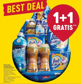 Delhaize Wasproduct wasverzachter of textielverfrisser aanbieding