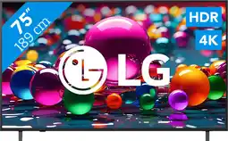Coolblue LG 75 Smart UA75 4K (2025) aanbieding
