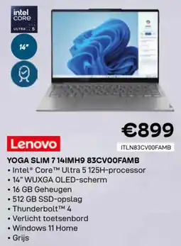 CompuDeals Lenovo yoga slim 7 14IMH9 83CVOOFAMB aanbieding