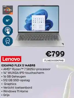 CompuDeals Lenovo ideapad flex 5 14ABR8 aanbieding