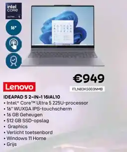 CompuDeals Lenovo ideapad 5 2-IN-116IAL10 aanbieding