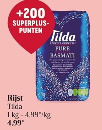 Delhaize Rijst aanbieding