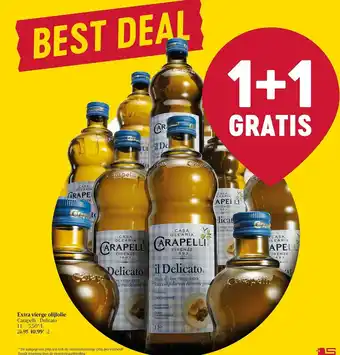 Delhaize Extra vierge olijfolie 1L aanbieding